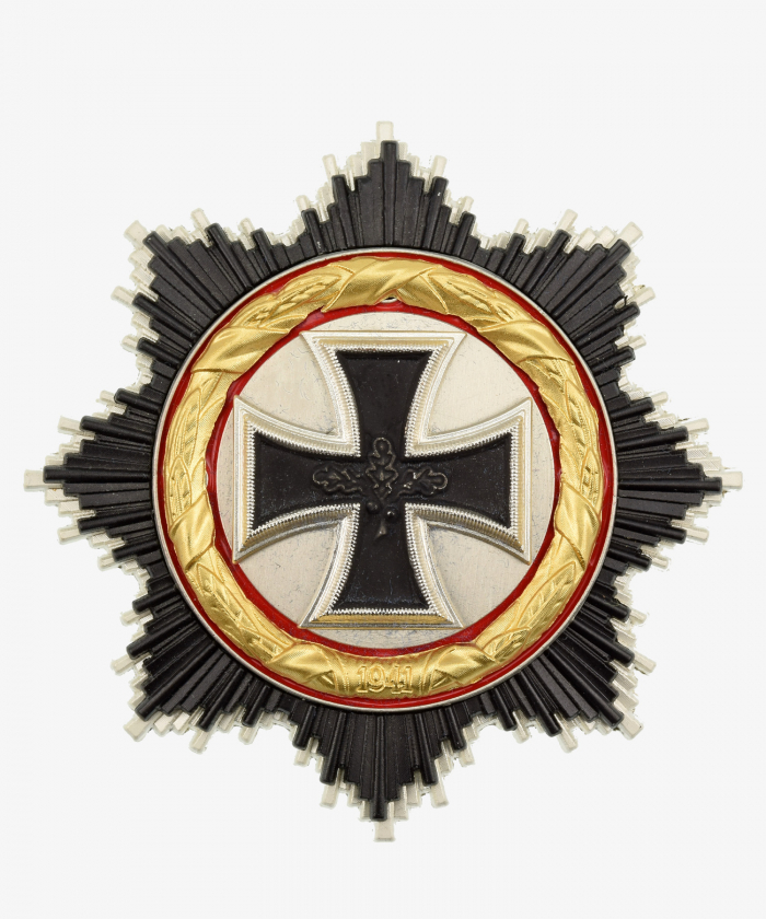 Bruststern Deutsches Kreuz in Gold